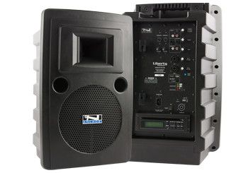 Anchor AC/DC Powered Liberty Platinum Sound System with Built-in CD/MP3 Combo Player and 2 Built-in Wireless Receivers - LIB-8000CU2
