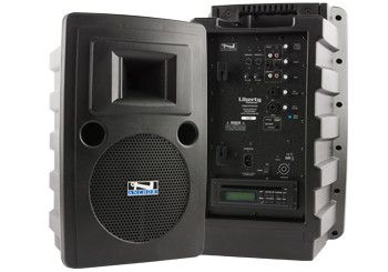 Anchor AC Powered Liberty Platinum Sound System with Built-in CD/MP3 Combo Player and 2 Built-in Wireless Receivers - LIB-8000CU2AC