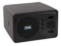 Anchor AN-130F1BK+ 4.5-inch 30W Speaker Monitor with One Built-in Wireless Receiver, Black - AN-130F1BK+