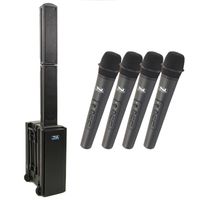 Anchor Audio BEACON-SYSTEM-X4 Virtual System PA + Microphone Package