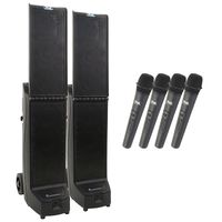 Anchor Audio BIGFOOT-AIR-XR4 Virtual System PA + Microphone Package