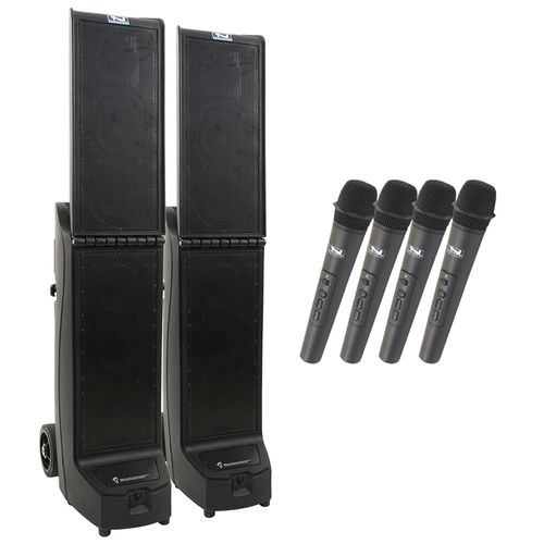 Anchor Audio BIGFOOT-AIRFLEX-XR4 Virtual System PA + Microphone Package