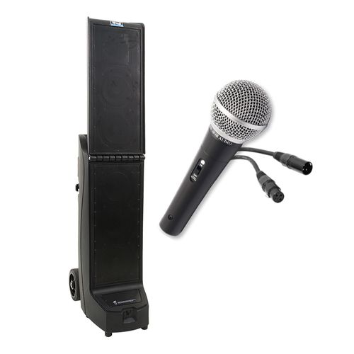 Anchor Audio BIGFOOT-SYSTEM-ECO1 Virtual System PA + Microphone Package