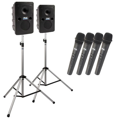 Anchor Audio GO-GETTER-AIR-X4 Virtual System PA + Microphone Package