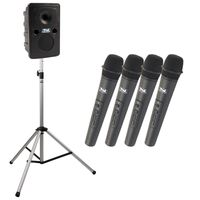 Anchor Audio GO-GETTER-SYSTEM-X4 Virtual System PA + Microphone Package