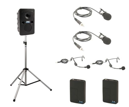 Anchor Audio Legacy GO GETTER BASIC Package with TWO Wireless mics - GG-BP2-BB