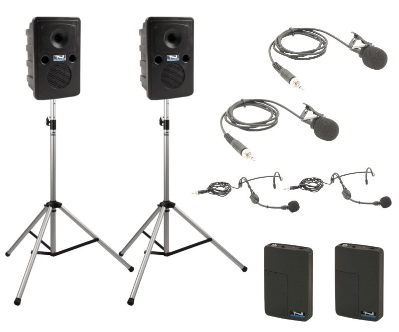 Anchor Audio Legacy GO GETTER DELUXE AIR Package with TWO Wireless mics