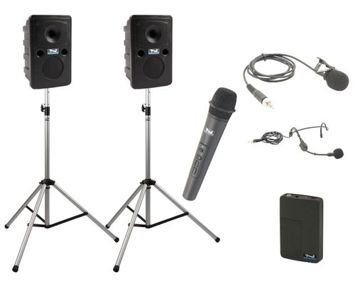Anchor Audio Legacy GO GETTER DELUXE AIR Package with TWO Wireless mics - GG-DP2-AIR-HB