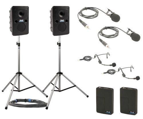 Anchor Audio Legacy GO GETTER DELUXE Package with TWO Wireless mics - GG-DP2-BB