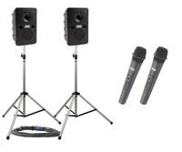 Anchor Audio Legacy GO GETTER DELUXE Package with TWO Wireless mics - GG-DP2-HH