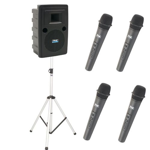 Anchor Audio Legacy LIBERTY BASIC Package with 4 Wireless mics - LIB-BP4-HHHH