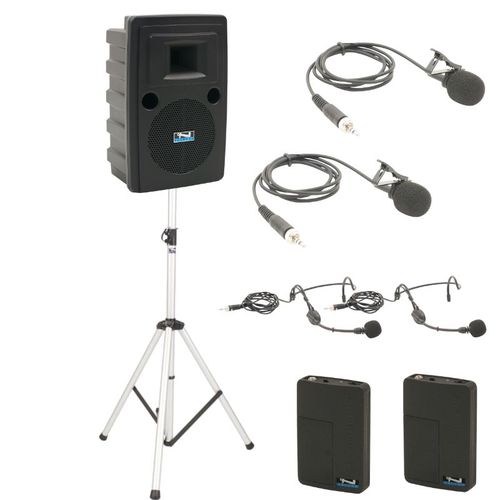 Anchor Audio Legacy LIBERTY BASIC Package with TWO Wireless mics - LIB-BP2-BB