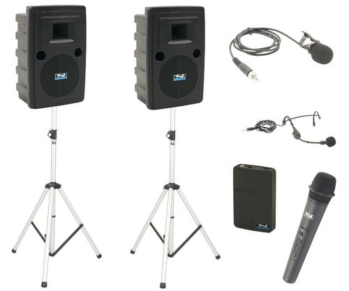 Anchor Audio Legacy LIBERTY DELUXE AIR Package with TWO Wireless mics - LIB-DP2-AIR-HB