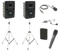 Anchor Audio Legacy LIBERTY DELUXE AIR Package with TWO Wireless mics - LIB-DP2-AIR-HB