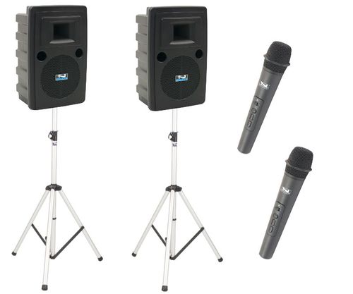 Anchor Audio Legacy LIBERTY DELUXE AIR Package with TWO Wireless mics - LIB-DP2-AIR-HH