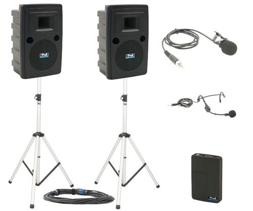 Anchor Audio Legacy LIBERTY DELUXE Package with ONE Wireless mic - LIB-DP1-B