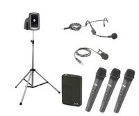 Anchor Audio Legacy MEGAVOX BASIC Package with 4 Wireless mics - MEGA-BP4-HHHB