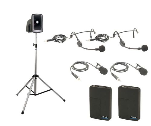 Anchor Audio Legacy MEGAVOX BASIC Package with TWO Wireless mics - MEGA-BP2-BB