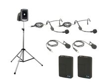 Anchor Audio Legacy MEGAVOX BASIC Package with TWO Wireless mics - MEGA-BP2-BB