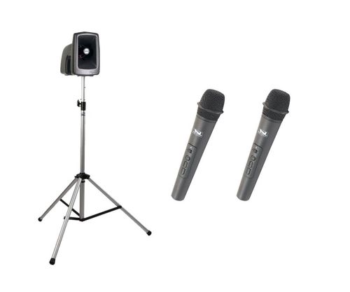 Anchor Audio Legacy MEGAVOX BASIC Package with TWO Wireless mics - MEGA-BP2-HH