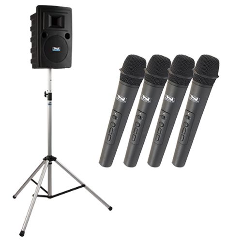 Anchor Audio LIBERTY-SYSTEM-4 Virtual System PA + Microphone Package