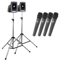 Anchor Audio MEGAVOX-AIR-X4 Virtual System PA + Microphone Package