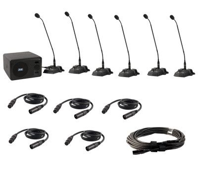 Anchor Six User Wired Conference System - CM-6