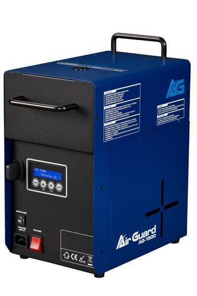Air Guard 1500 Watt Efficient Sanitizing Machine with Built-In Timer and Wireless Remote - AG-1500