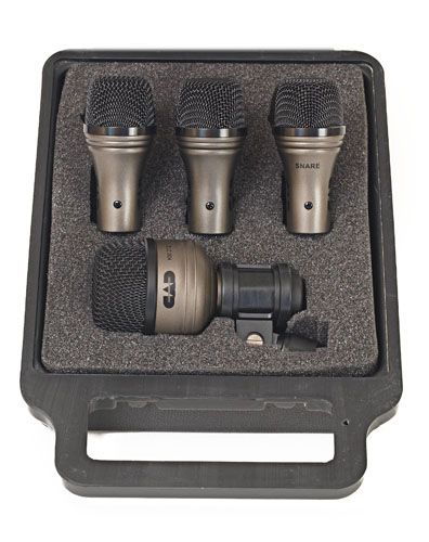 Astatic 4-piece Drum Mic Touring Pack - Contains two TM211, one SN210, one KM212 - DMTP4
