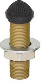 Astatic Mini Cardioid Installation Boundary "button" Microphone-Black - 201R