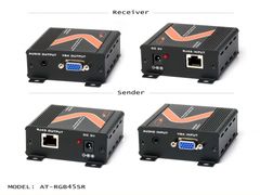 Atlona VGA with Stereo Audio Extender up to 150ft (supports EDID) - AT-RGB45SR