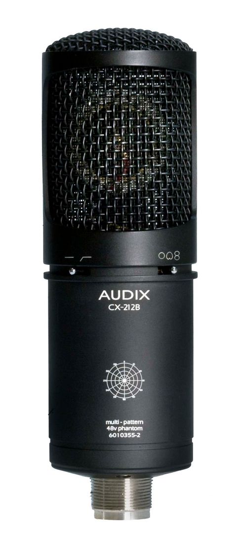 Audix Large Diaphragm Multi-Pattern Studio Condenser Mic - CX212B