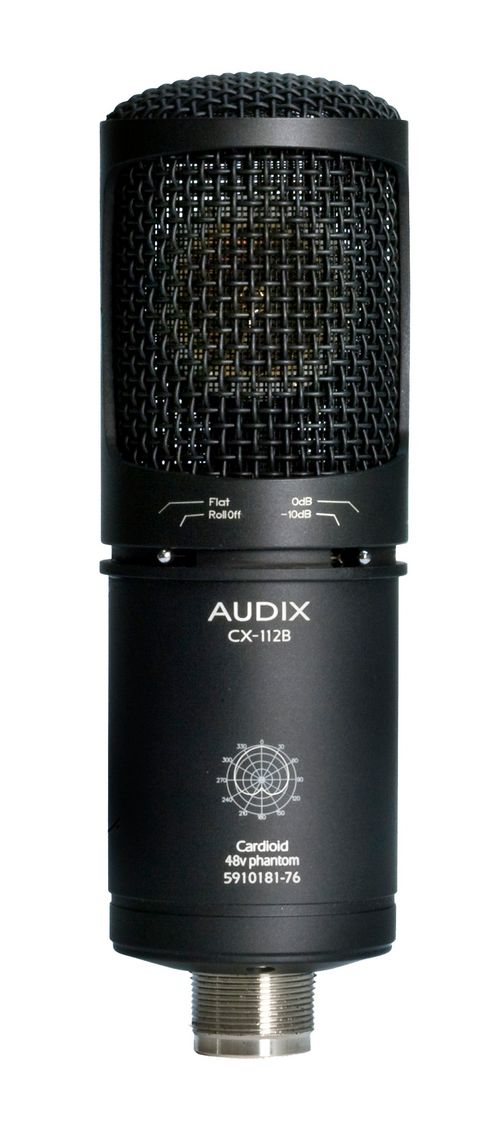 Audix Large Diaphragm Studio Condenser Microphone - CX112B
