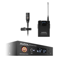 Audix MIC, LAVALIER, CARD,W/3' CBL, TO 3 PIN M - ADX10