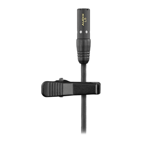 Audix MIC, MICRO, CARD,BLK, LAVALIER, W/3' CBL - L5