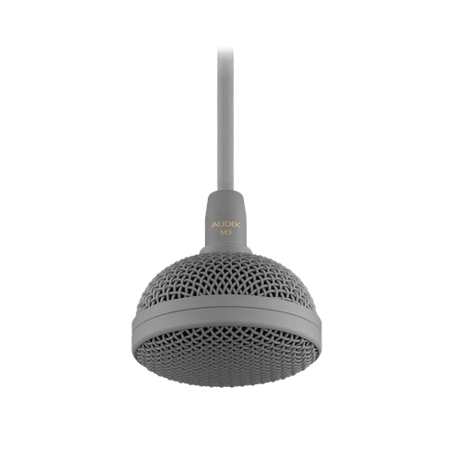 Audix MIC, TRI-ELEMENT, HANGING, GREY 4' FOOT - M3G