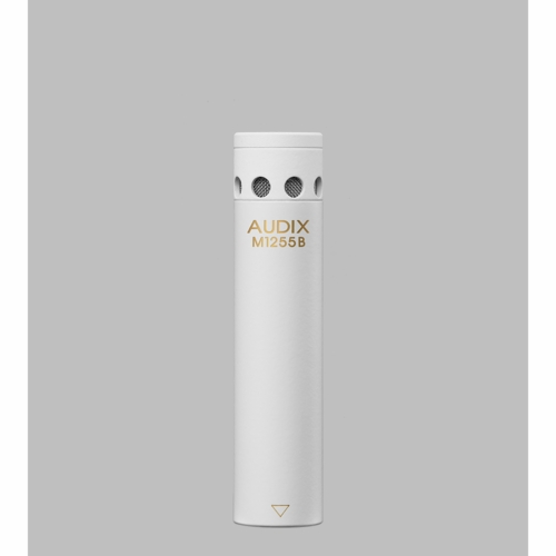 Audix Miniature High Output Condenser Microphone - Omnidirectional, White - M1255BWO
