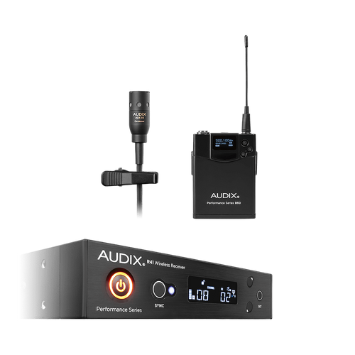 Audix WIRELESS,R41,BODY PACK, W/ADX10 LAV - AP41L10A