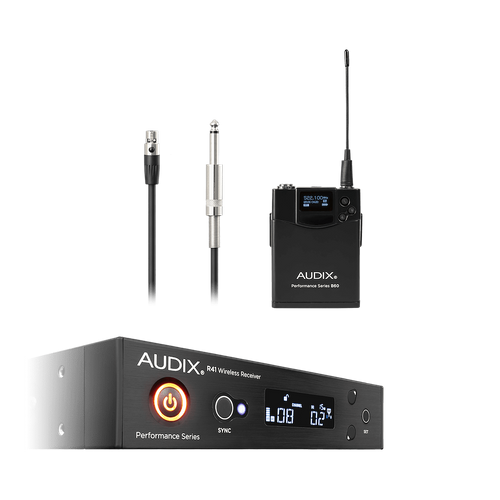 Audix WIRELESS,R41,BODY PACK, W/GUITAR CBL - AP41GUITARA