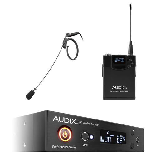 Audix WIRELESS,R41,BODY PACK, W/HT7, BLACK - AP41HT7B