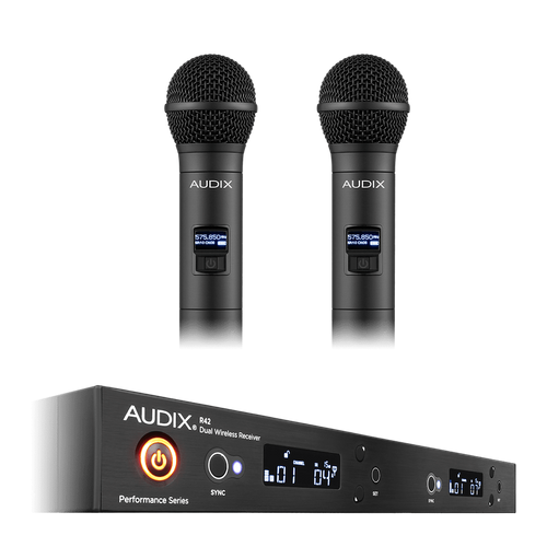 Audix WIRELESS,R42,HANDHELD, W/ (2) OM5 CAP - AP42OM5A