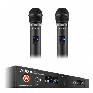 Audix WIRELESS,R42,HANDHELD, W/ (2) VX5 CAP - AP42VX5A