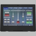 Aurora 10” desktop ReAX touch panel control system with Ethernet, WiFi, and NFC (black) - RXT-10D-B