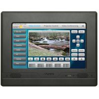 Aurora 10" In-Wall Color Touch Panel / Controller with Video-Input (Black)  - NXT-1010V-B