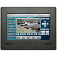 Aurora 13" In-Wall Color Touch Panel / Controller with Video-Input (Black)  - NXT-1330V-B