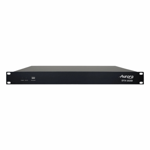 Aurora 16x16 Dante DSP with 16x16 analog in and out - DTX-1616D