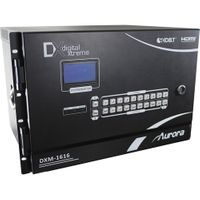 Aurora 16x16 Digital Xtreme Matrix w/HDBaseT & Fiber Support Matrix Card Frame - DXM-1616-G2