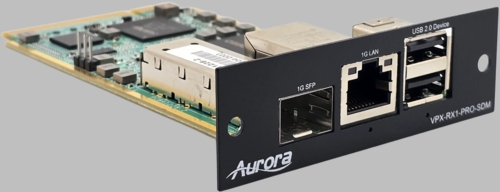 Aurora 1G AV over IP SDM Card - VPX-RX1-SDM