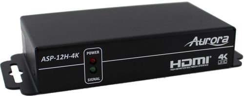 Aurora 1x2 HDMI UHD 4k2k Distribution Amplifier with EDID Management Distribution Amp - ASP-12H-4K