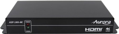 Aurora 1x4 HDMI UHD 4k2k Distribution Amplifier with EDID Management Distribution Amp - ASP-14H-4K